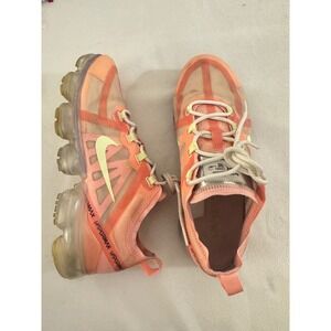 Nike Air Vapormax 2019 Womens Crimson Tint Orange Sneakers Size 9